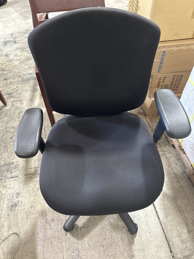 Black Task Chair - multi function
