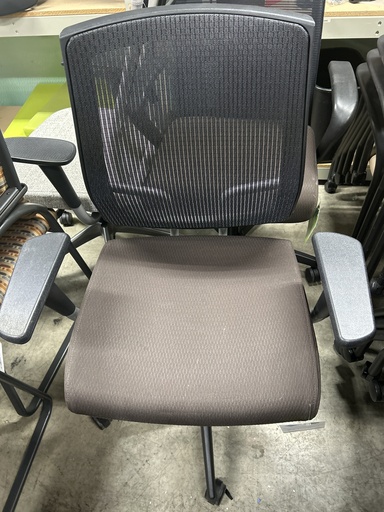 Sit on It Task Chair, Brown Seat