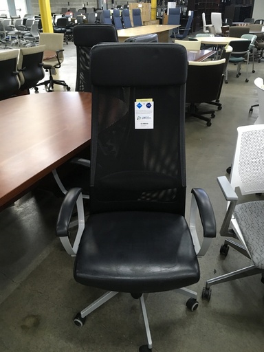 High Back Black Ikea Conference Chair