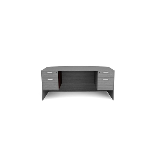 [D3060DP SG] Euroline 30x60 Dbl Ped Desk Grey