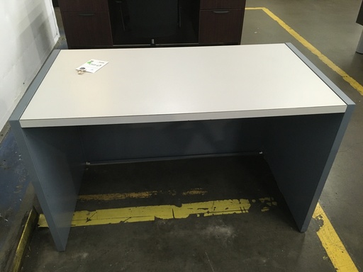 24"x48" Metal Desk Shell W/Gray Top