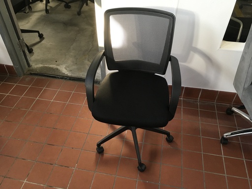 Grey Mesh Back Black Seat Task Chair