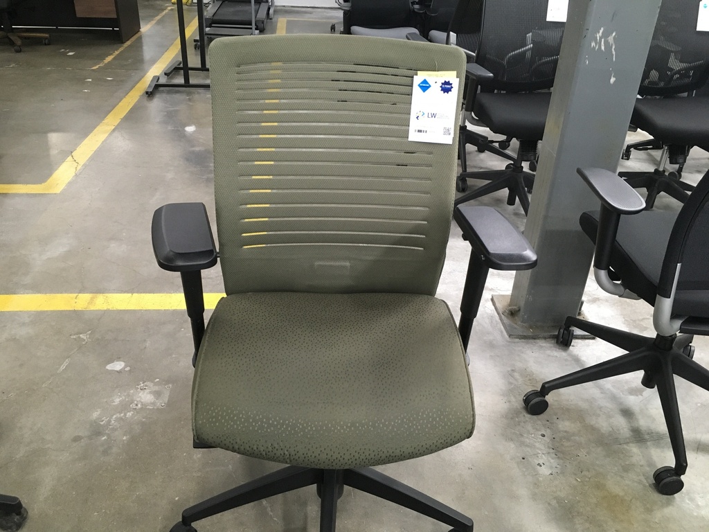 Army Green Global Loover Chair As Is