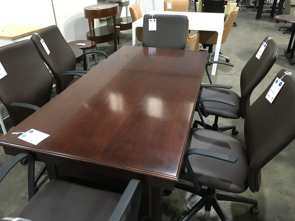 6ft Traditional Conference Table