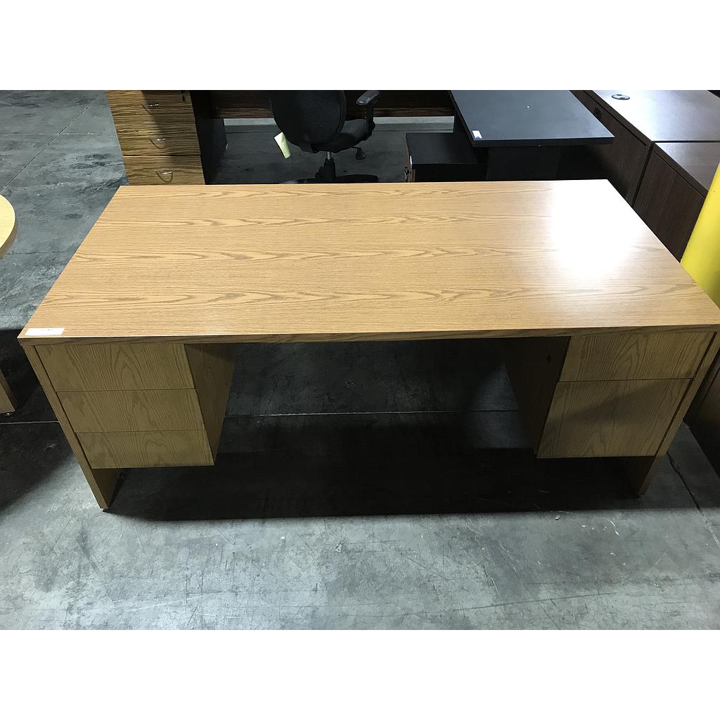36x72 Oak Desk