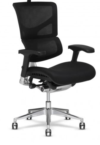 X-Chair X3  MGMT Black/Memory foam