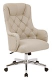 High Back Cream Task Chair*List $825*