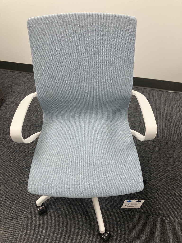 All Mesh Task Chair, Light Blue and White*new list $1286*