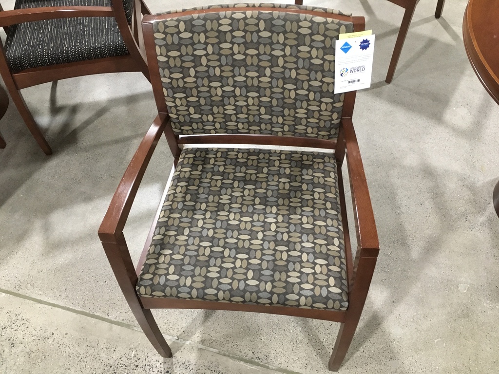 Side Chair Cherry Oval Pattern