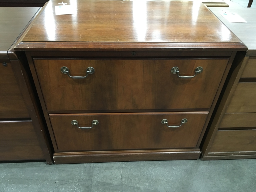 2 Drawer Lateral file Cherry
