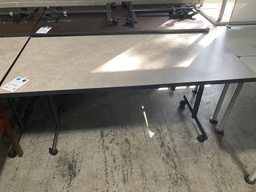 30x60 Folding Training Table on wheels