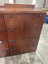 JSI - 36" (4) Drawer Wood Lateral Cabinets