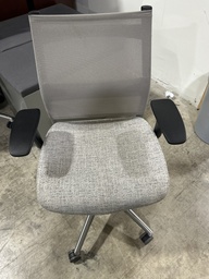 Sit on it WIT Grey Mid Back Task Chair