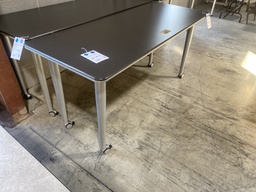 24x60 Dark Grey Training Table