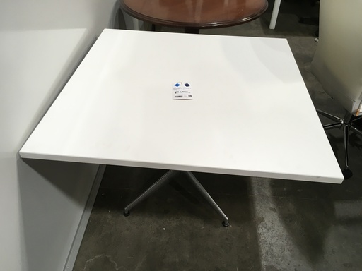 White 42"x42" Cafe Table