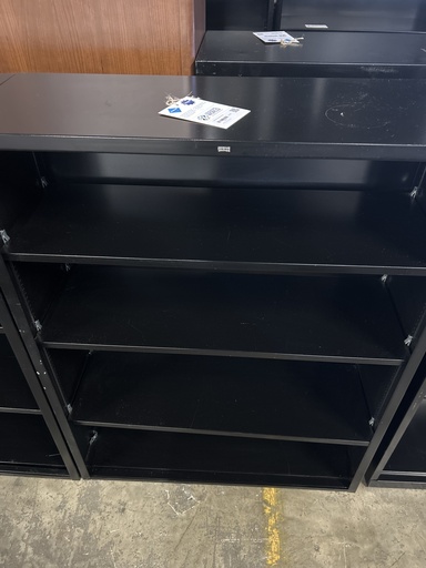 36x48 Hon Metal Bookcase (Black)