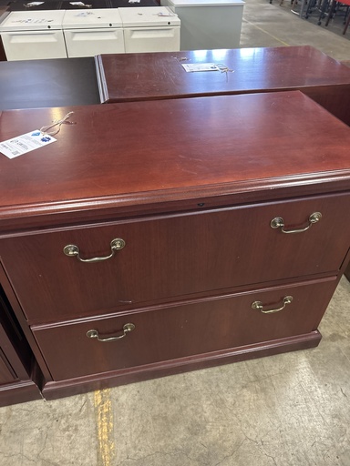 36" 2 Dr Traditional Lateral File (Cherry)