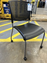 Black Safco Caster Chair