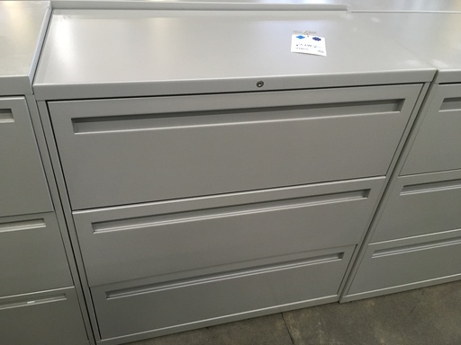 AllSteel Champagne 3 drawer 36 Lateral 39" File
