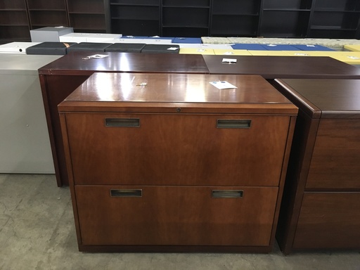2 Drawer Cherry Lateral File