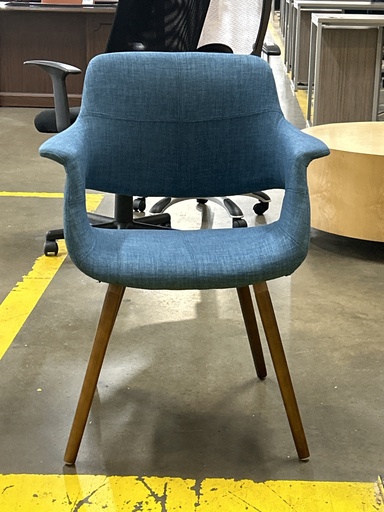 Blue Cup Seat Side Chair