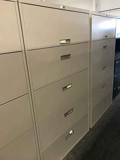 36" Steelcase 5 Drawer Lateral 
