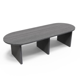 [CT120] Euroline Racetrack Conference Table 10' Grey