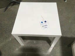24x24 end table white