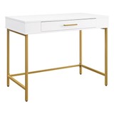 [closeout - MDR36-WH] 36" Writing Desk White- Cubby -NEW*List $450*