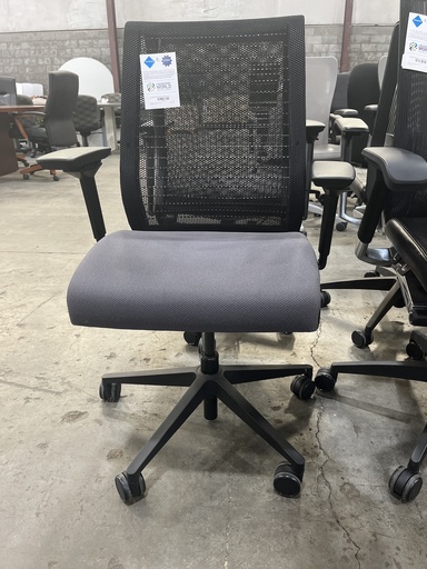 Steelcase Think Chair Grey Fabric Seat