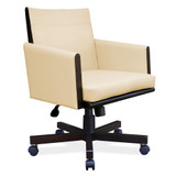 [05SO2WHEVCE] Society Collection Swivel w/ Espresso wood frame