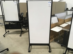 White Board on stand (Black)
