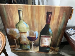 34x34" Canvas - Wine