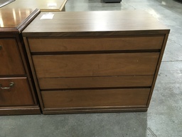 2 Drawer Lateral File Walnut