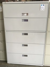 Hon 42" (5) dr Lateral File (light grey)