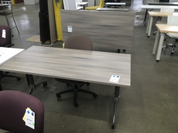 30x60 Gray Folding Training Table