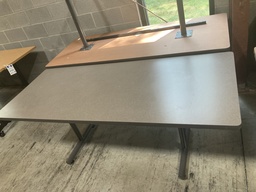 30x72 Grey Training Tables